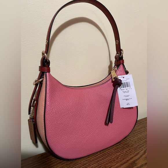 Coach Kleo Hobo In Colorblock - Picture 13 of 16